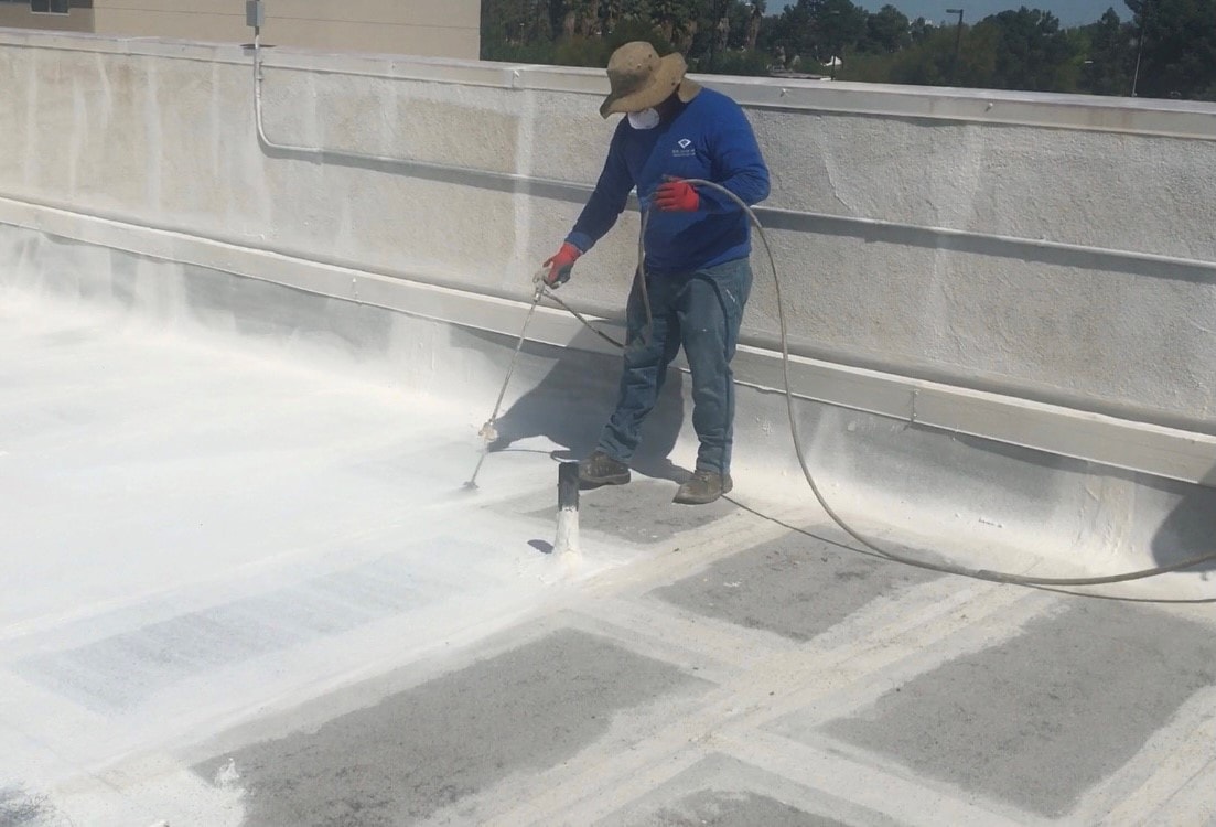 Acrylic and Silicone Roof Coatings